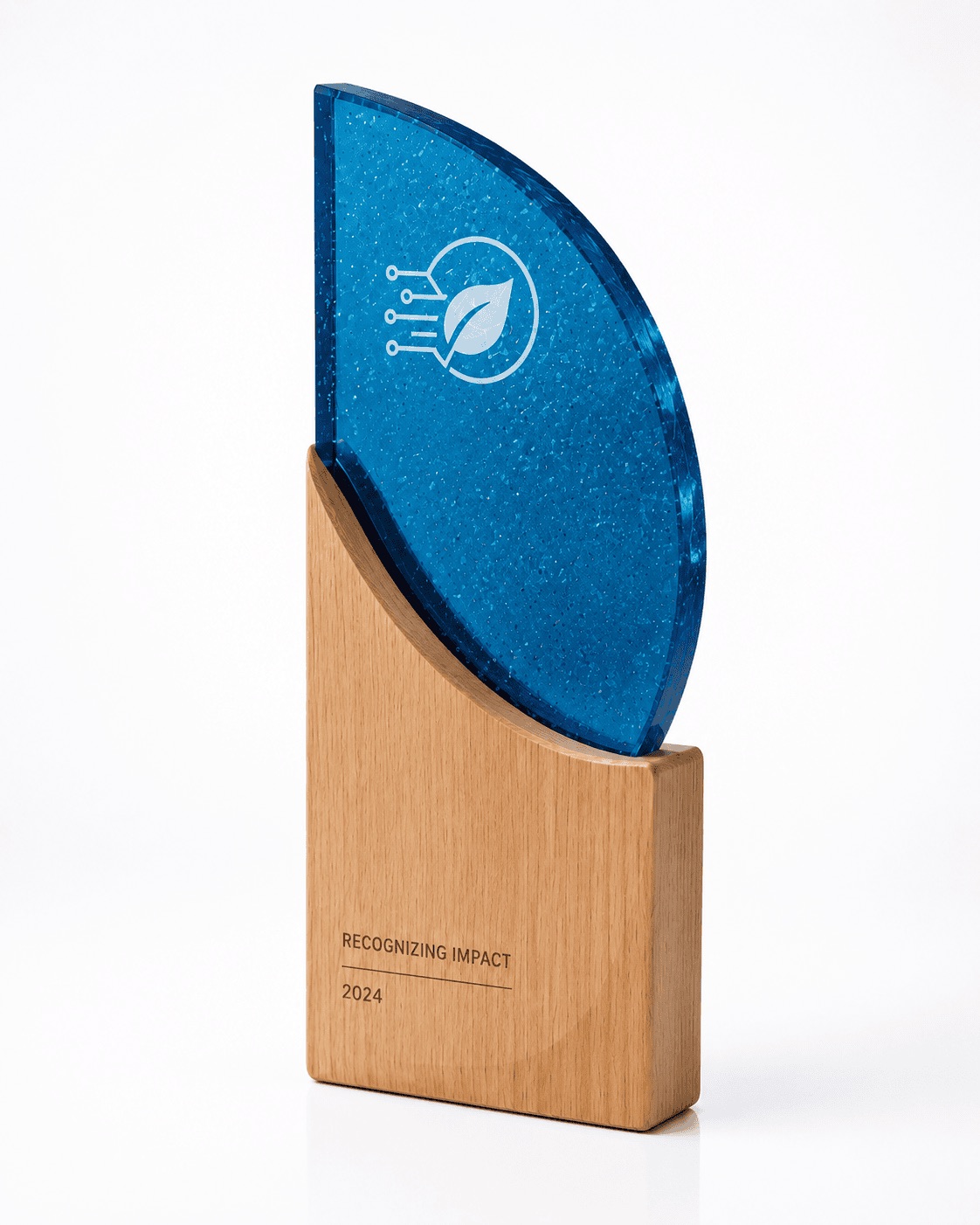 Trophée éco-responsable en matière recyclée — WOAW Trophy Namur